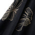 'Emery' ~ Black Embroidered Linen Viscose *Last Piece 3.4m